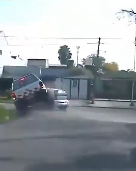 Se escapa de un control y el final sorprende a todos part2