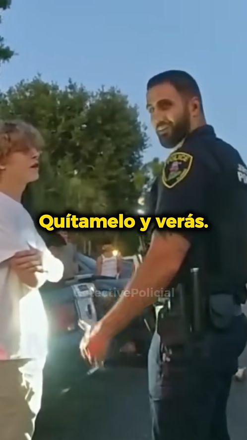 Joven Arrogante Recibe Lección Durante Detención 🚨-Ver la parte 2 en los comentarios_part2