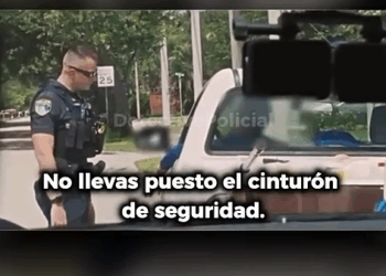 Conductor Furioso se Enfrenta a la Policía Momento Captado por Bodycam_part2
