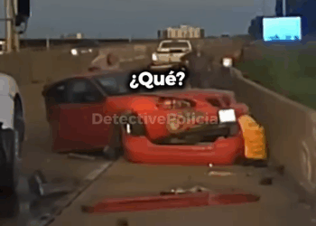 Mujer Huye en su Auto y Termina Partida en Dos Incidente Captado por Bodycam_part2