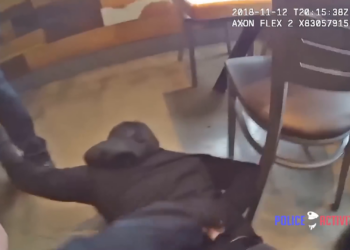 La cámara corporal registra un operativo con desenlace fatal en Muskogee part2