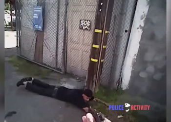 Bodycam muestra un tenso incidente policial en Fresno, California part2