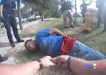 Un sospechoso es reducido tras huir de un oficial en Tulsa part2