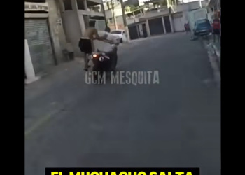 Persecución en moto con un final inesperado part2