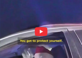 ‘Santa and wife’ pulled over for speeding