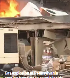 GAS EXPLOSION AT PENNSYLVANIA NURSING HOME TRAPS PEOPLE INSIDE, AUTHORITIES SAY