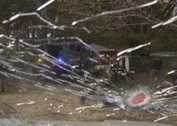 Imágenes de dashcam muestran un intercambio de disparos en Carolina del Sur part2