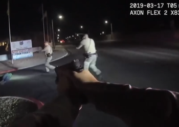 Un sospechoso de robo provoca una respuesta policial durante un arresto part2