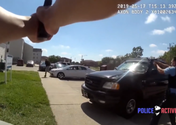 Bodycam muestra un intercambio de disparos durante un operativo en Nueva Orleans part2