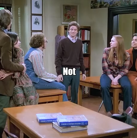 Donna flashes to Michael he passed out part2